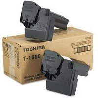 Toshiba T1600 Black Laser Toner Cartridges (2/Pack)