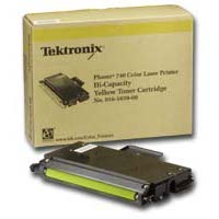 Xerox / Tektronix 016-1659-00 Yellow High Capacity Laser Toner Cartridge